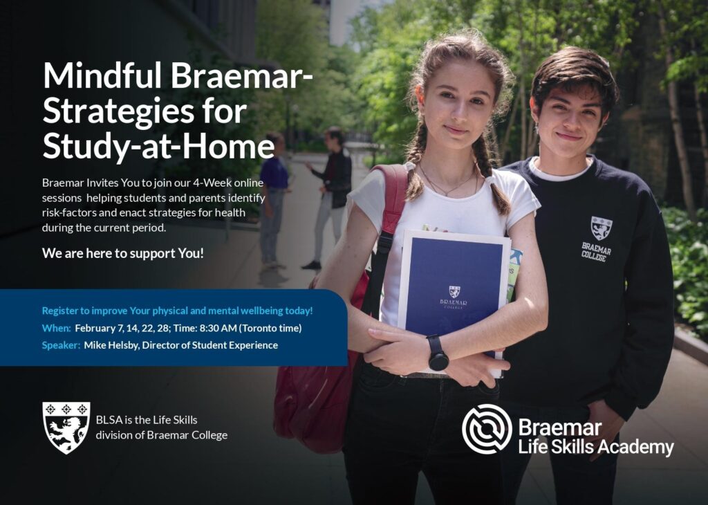 The launch of the Braemar Life Skills Academy