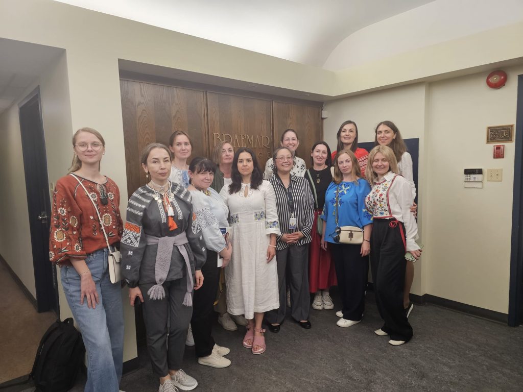 A warm welcome to Ukrainian Teachers visiting Braemar College!